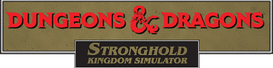 D&D Stronghold: Kingdom Simulator - Clear Logo (North America) - 1000x251