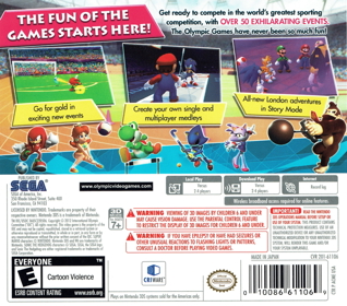 Mario & Sonic at the London 2012 Olympic Games - Box - Back (North America) - 1024x903