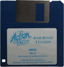 Sid Meier's Railroad Tycoon - Disc (Europe) - 822x863
