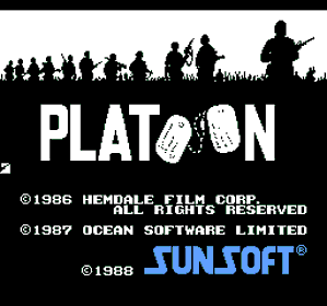 Platoon - Screenshot - Game Title (North America) - 256x240