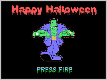 Happy Halloween - Screenshot - Game Title (World) - 256x192