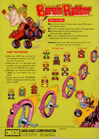 Burnin' Rubber - Advertisement Flyer - Back (North America) - 850x1194