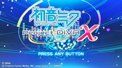 Hatsune Miku: Project DIVA X - Screenshot - Game Title (North America) - 1920x1080