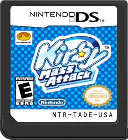 Kirby Mass Attack - Cart - Front (North America) - 517x564