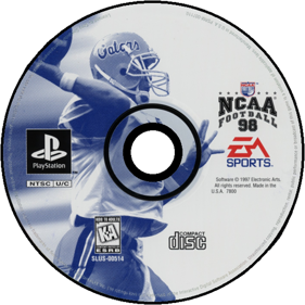 NCAA Football 98 - Disc (North America) - 600x600