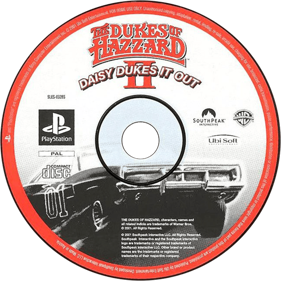 The Dukes of Hazzard II: Daisy Dukes it Out - Disc (Europe) - 700x700