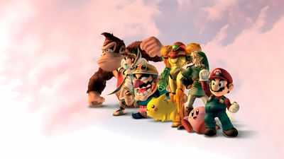 Super Smash Bros. Brawl - Fanart - Background (World) - 1920x1080