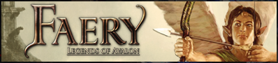 Faery: Legends of Avalon - Banner (World) - 420x95