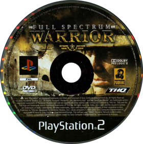 Full Spectrum Warrior - Disc (Australia) - 775x777