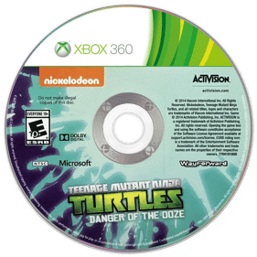 Teenage Mutant Ninja Turtles: Danger of the Ooze - Disc (North America) - 1440x1440
