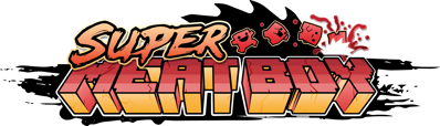 Super Meat Boy - Clear Logo (World) - 3504x1003