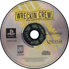 Wreckin Crew: Drive Dangerously - Disc (North America) - 700x700