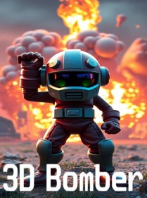 3D Bomber - Fanart - Box - Front (World) - 596x801