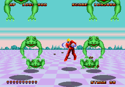 Space Harrier II - Screenshot - Gameplay (World) - 640x448