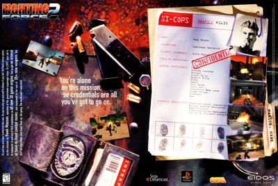 Fighting Force 2 - Advertisement Flyer - Front (North America) - 2452x1650