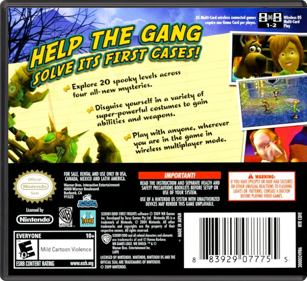 Scooby-Doo!: First Frights - Box - Back - Reconstructed (North America) - 774x708