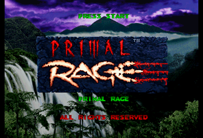 Primal Rage - Screenshot - Game Title (World) - 352x240
