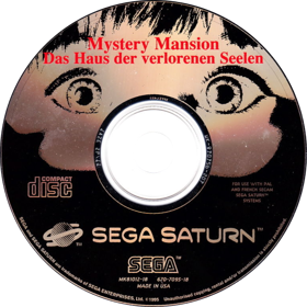 The Mansion of Hidden Souls - Disc (Germany) - 772x773