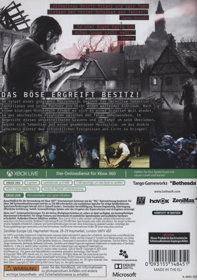 The Evil Within - Box - Back (Germany) - 501x712
