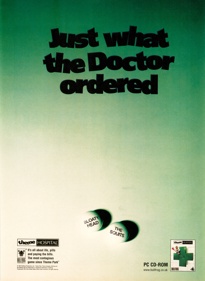 Theme Hospital - Advertisement Flyer - Front (United Kingdom) - 2190x3000
