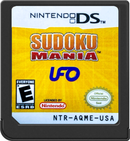 Sudoku Mania - Cart - Front (North America) - 517x564