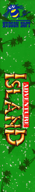 Adventure Island - Box - Spine (North America) - 183x1000
