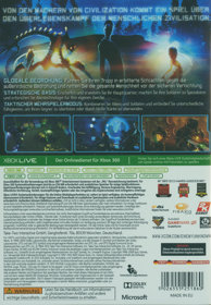 XCOM: Enemy Unknown - Box - Back (Germany) - 1200x1732