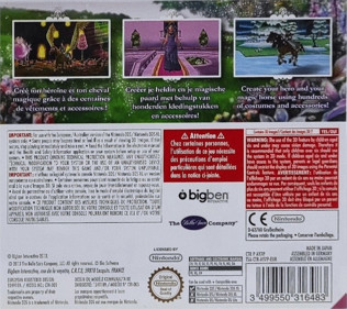 Bella Sara 2 - Box - Back (Europe) - 775x688