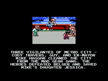 Mighty Final Fight Forever (DreamBOR Edition) - Screenshot - Gameplay (World) - 960x720