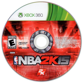 NBA 2K15 - Disc (North America) - 900x900