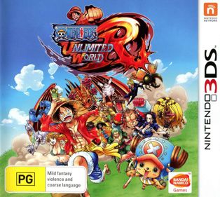 One Piece: Unlimited World Red - Box - Front (Australia) - 895x800