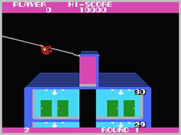 Elevator Action (Taito) - Screenshot - Gameplay (World) - 256x192