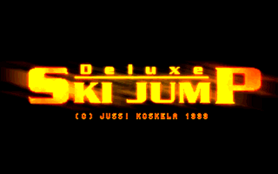 Deluxe Ski Jump - Screenshot - Game Title (World) - 320x200