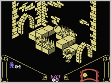 Knight Lore - Screenshot - Gameplay (World) - 256x192