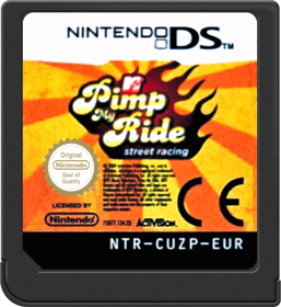 Pimp My Ride: Street Racing - Cart - Front (Europe) - 517x564