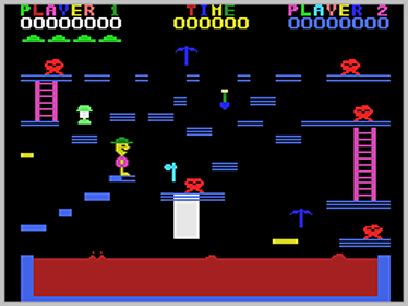 Miner 2049er - Screenshot - Gameplay (North America) - 256x192