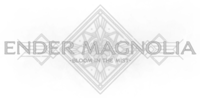 ENDER MAGNOLIA: Bloom in the Mist - Clear Logo (Europe) - 658x324