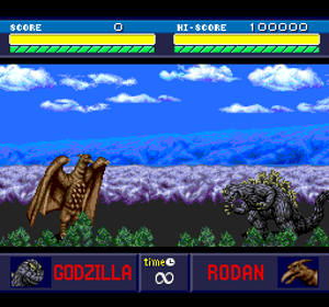 Godzilla - Screenshot - Gameplay (World) - 256x239