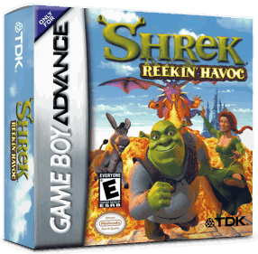 Shrek: Reekin' Havoc - Box - 3D (North America) - 1016x998