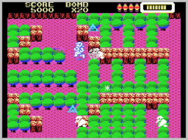 Bomber King - Screenshot - Gameplay (World) - 256x192