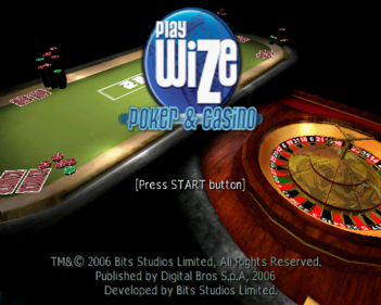 Playwize Poker & Casino - Screenshot - Game Title (Europe) - 640x512