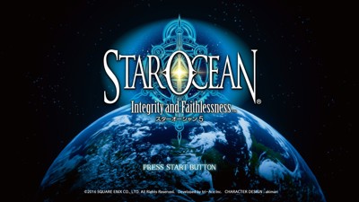 Star Ocean: Integrity and Faithlessness - Screenshot - Game Title (Japan) - 1280x720