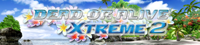 Dead or Alive Xtreme 2 - Banner (World) - 420x95