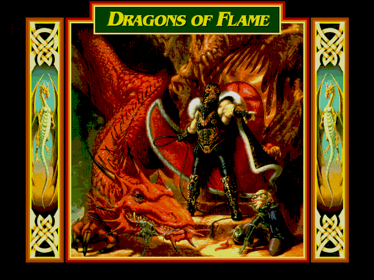 Dragons of Flame - Screenshot - Game Title (Japan) - 640x480
