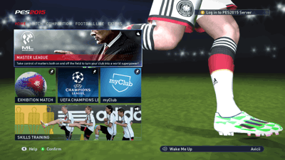 PES 2015: Pro Evolution Soccer - Screenshot - Game Select (World) - 1920x1080