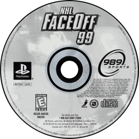 NHL FaceOff 99 - Disc (North America) - 700x700