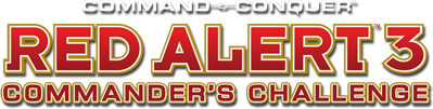 Command & Conquer: Red Alert 3: Commander's Challenge - Clear Logo (World) - 909x230