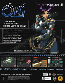 Oni - Advertisement Flyer - Front (United States) - 1742x2200