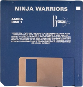 The Ninja Warriors - Disc (Europe) - 502x527