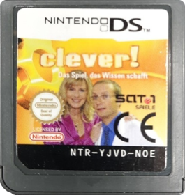 Clever! Das Spiel, das Wissen schafft - Cart - Front (Germany) - 514x543